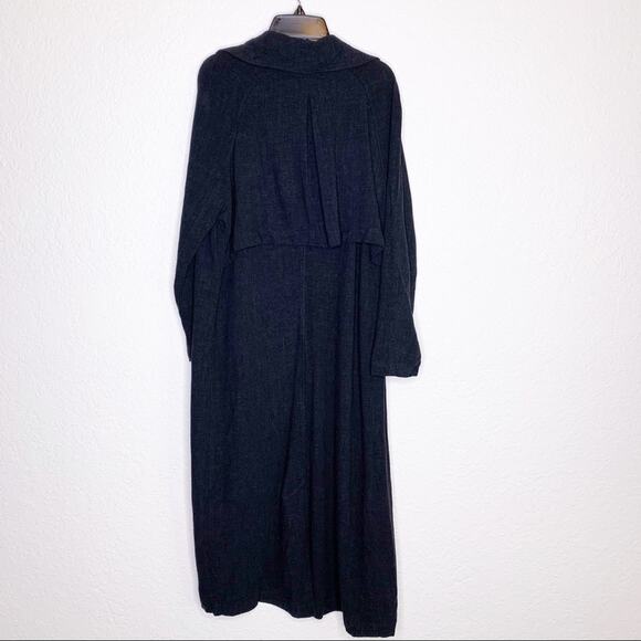 Rachel Pally black linen blend duster jacket size Small - Picture 15 of 16